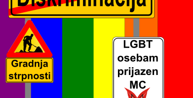 Gradnja strpnosti: okrogla miza KONEC DISKRIMINACIJE in razglasitev GLBT osebam prijaznega MC-ja